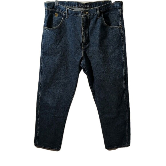 Wrangler George Strait Cowboy Cut Collection Jeans Men's 39x30 Blue Denim - Picture 1 of 10